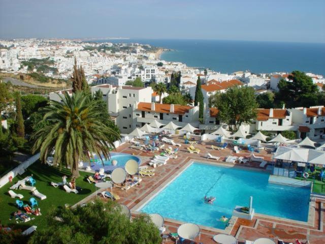 Apartamento Fabulous Sea View Studio Near Old Town Albufeira Exterior foto