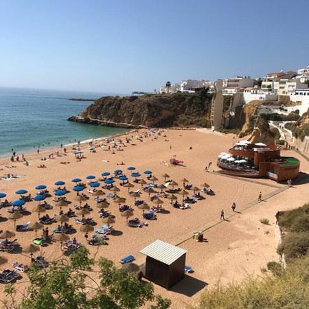 Apartamento Fabulous Sea View Studio Near Old Town Albufeira Exterior foto